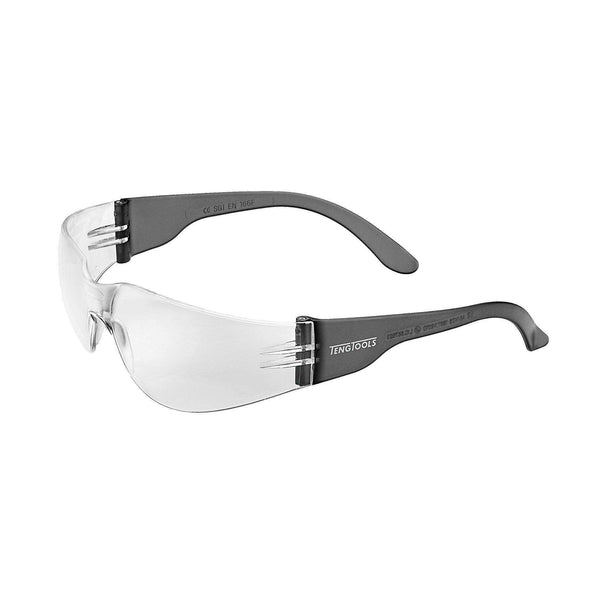 Teng Tools Scratch Resistant Safety Glasses With Clear Lenses & Side Protection - SG960A
