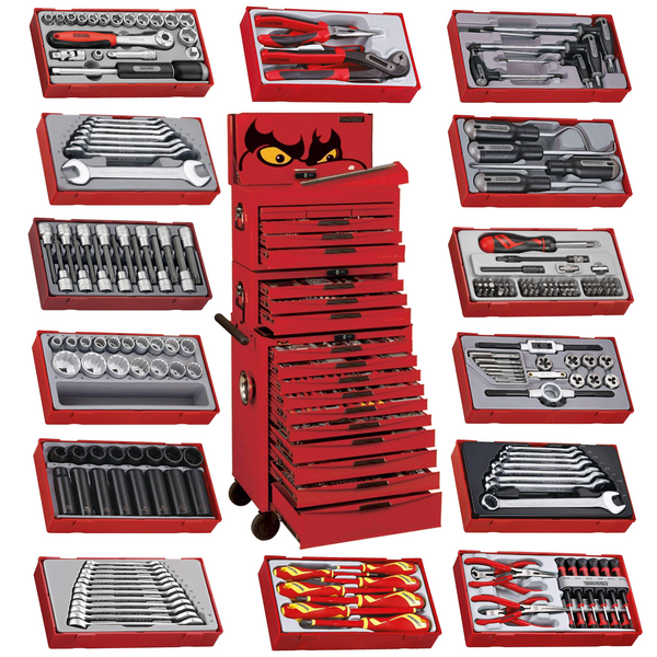 Teng Tools 1001 Piece Mega Master Mixed Hand Tool Kit - TCMM1001N