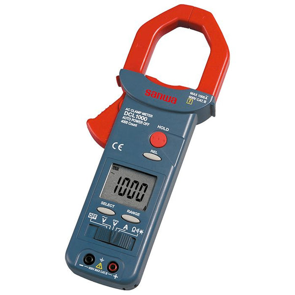 DCL1000 | AC Clamp Meter Large Diameter CT 1000A - Sanwa-America.com