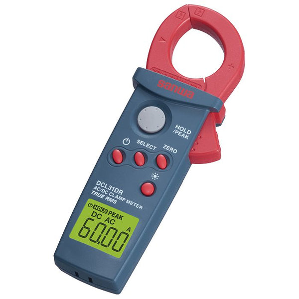 DCL31DR | Mini AC/DC Clamp Meter with True RMS and Peak Hold - Sanwa-America.com