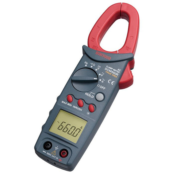 DCM660R | True RMS Clamp Meter for Electrical and HVAC Work + DMM Functions - Sanwa-America.com