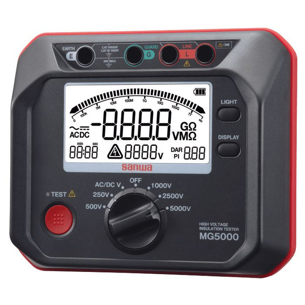 MG5000 | Digital Insulation Tester High voltage type - Sanwa-America.com