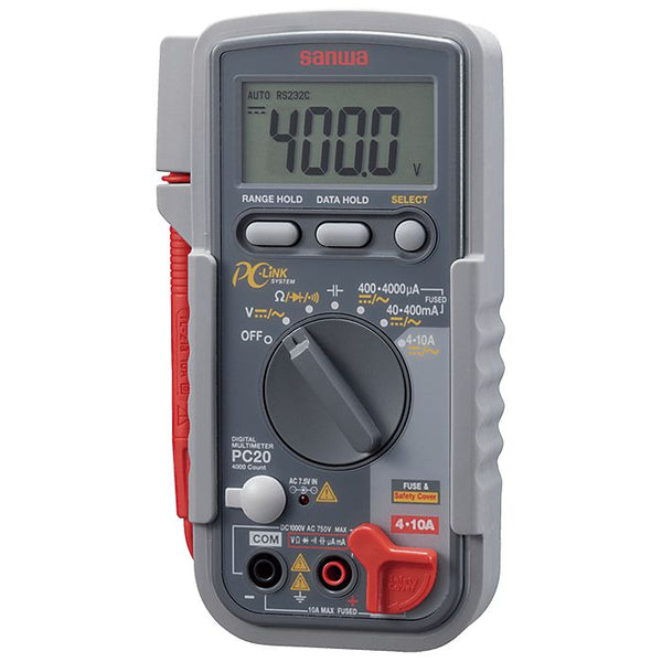 PC20 | Digital Multimeter with PC Link - Sanwa-America.com