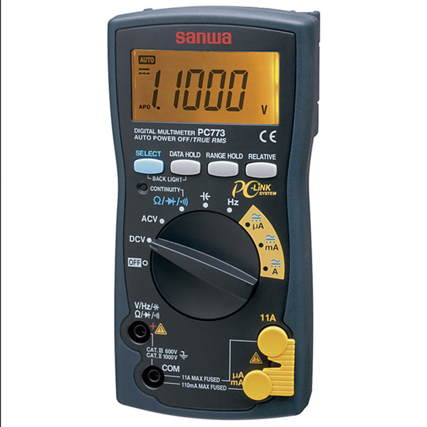 PC773 | Digital Multimeter with True RMS and PC Link | Sanwa-America.com
