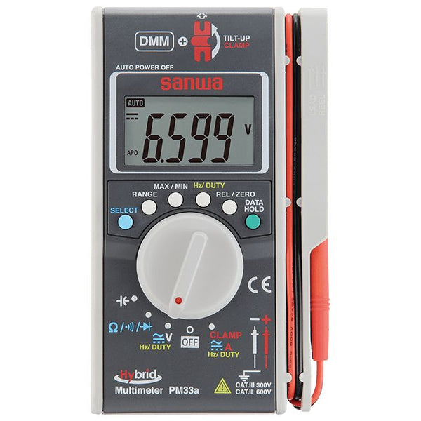 Sanwa PM33a | Pocket Size Hybrid Digital Multimeter + Clamp Meter