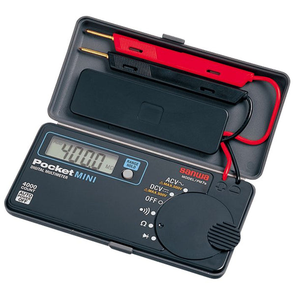 Sanwa PM7a | Pocket Size Digital Multimeter with Built-In Case