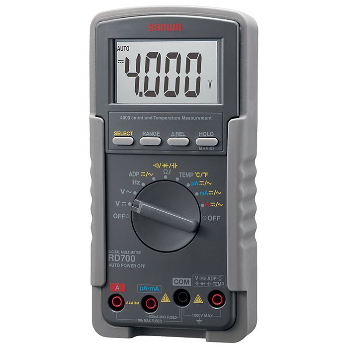 Sanwa RD700 | Digital Multimeter High Input Impedance | Sanwa-America.com