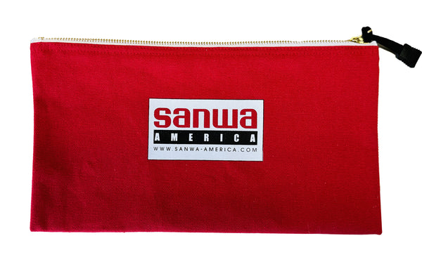 Sanwa Canvas Tool Bag with Zipper