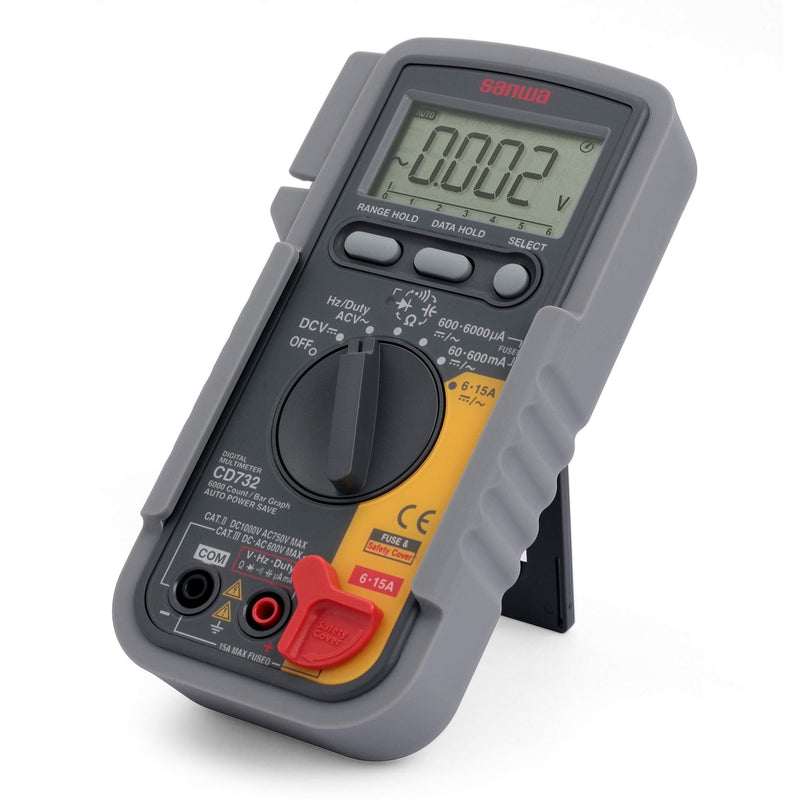 CD732 | Digital Multimeter with High-Speed Bar Graph & Continuity Buzzer with LED - Sanwa-America.com