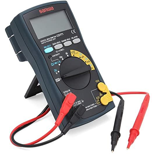 CD771 | Digital Multimeter with Backlight & Continuity Buzzer with LED - Sanwa-America.com