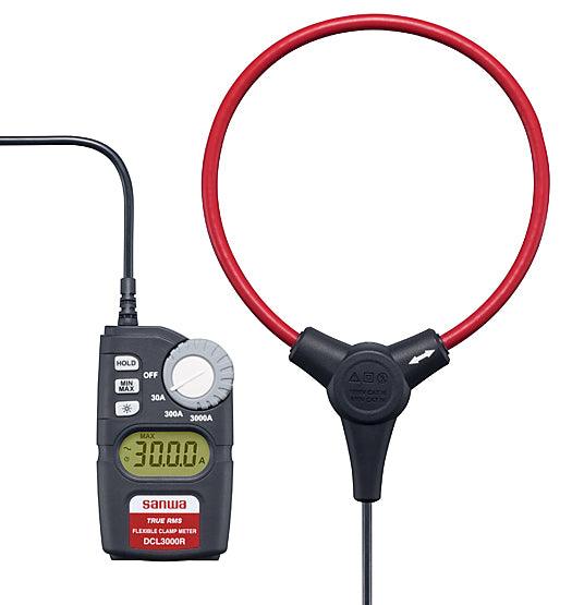 DCL3000R | True RMS AC Clamp Meter with Flexible Conductor - Sanwa-America.com
