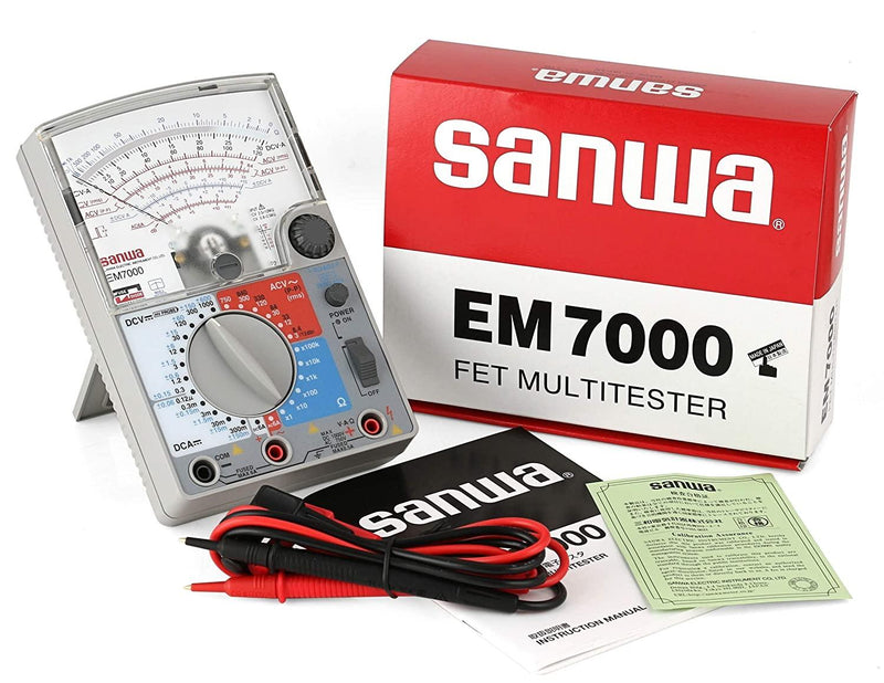 EM7000 | Analog Multimeter - High Sensitivity FET for Measurement of Lower Capacitance - Sanwa-America.com