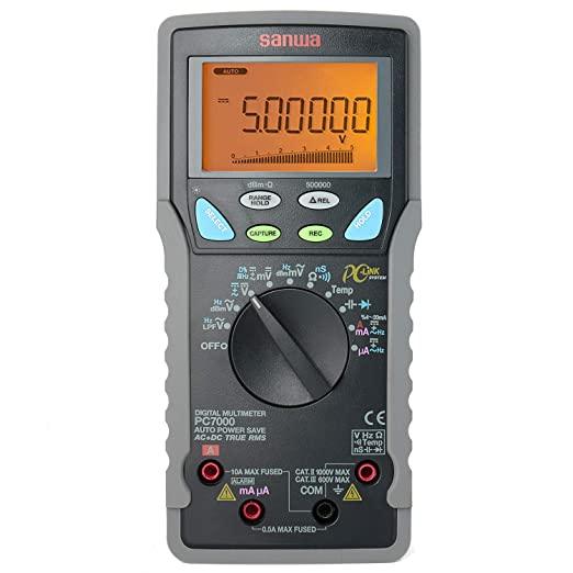 PC7000 | Digital Multimeter with True RMS and PC Link - Sanwa-America.com