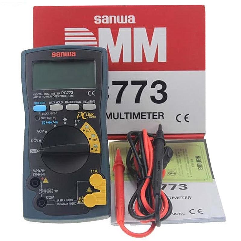 PC773 | Digital Multimeter with True RMS and PC Link - Sanwa-America.com