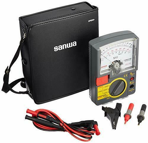 PDM5219S | 125V / 250V / 500V Analog Insulation Tester / Portable Insulation Resistance Meter - Sanwa-America.com