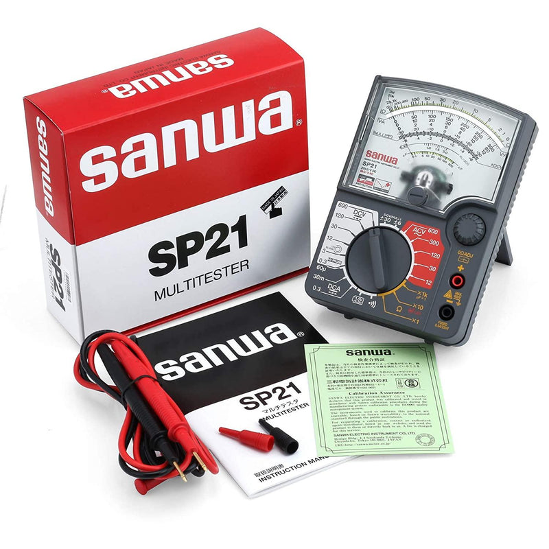 SP21 | Analog Multimeter with Continuity Check Beeper - Sanwa-America.com
