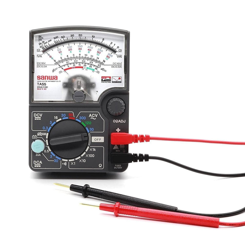 TA55 | Analog Multimeter - 30A Range for Automotive Applications - Sanwa-America.com